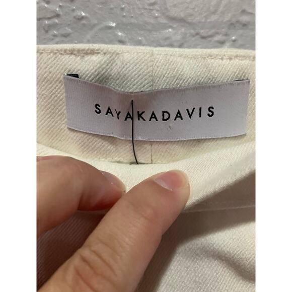 Sayaka Davis Sailor High Waisted Wide Leg Jeans Size 4 NWT - Picture 3 of 9